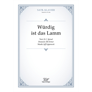 W�rdig ist das Lamm - SATB + Piano \(Partitur\)