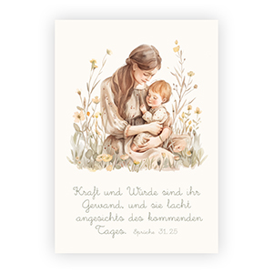 Mama & Kind klein (Spr�che 31,25)