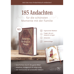 Plakat: Andachten f�r die ganze Familie