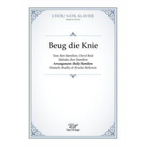 Beug die Knie - SATB + Piano (Partitur) 