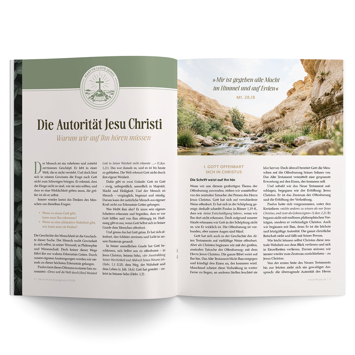Die Kraft des Evangeliums 3/2026