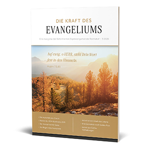 Die Kraft des Evangeliums 3/2026 - Kostenloses Magazin