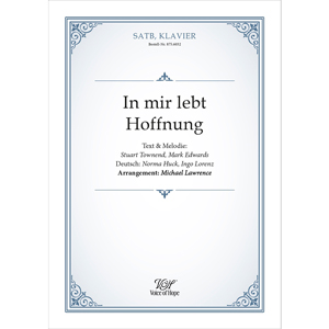 In mir lebt Hoffnung ��SATB + Piano (Partitur)