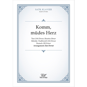 Komm m�des Herz ��SATB + Piano (Partitur)