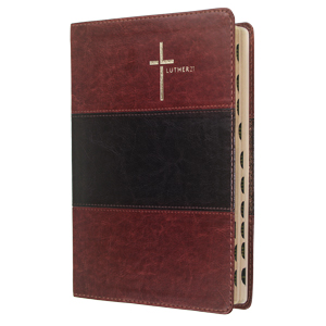Luther21 - Gro�ausgabe - Kunstleder - braun/dunkelbrau�