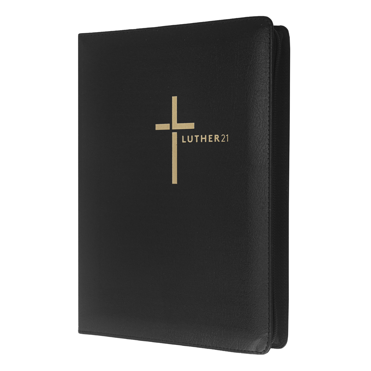 Luther21 - Gro�druckausgabe - Lederfaserstoff schwarz