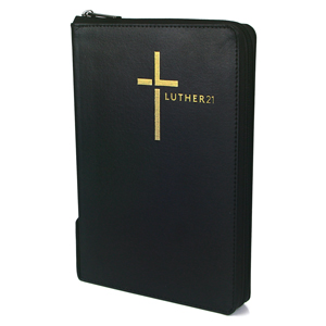 Bibel - Luther21 - Standardausgabe - Leder - Schwarz