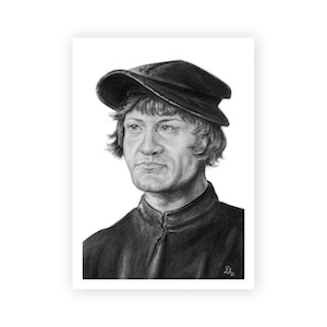 Wandbild - Portr�t klein � Ulrich Zwingli