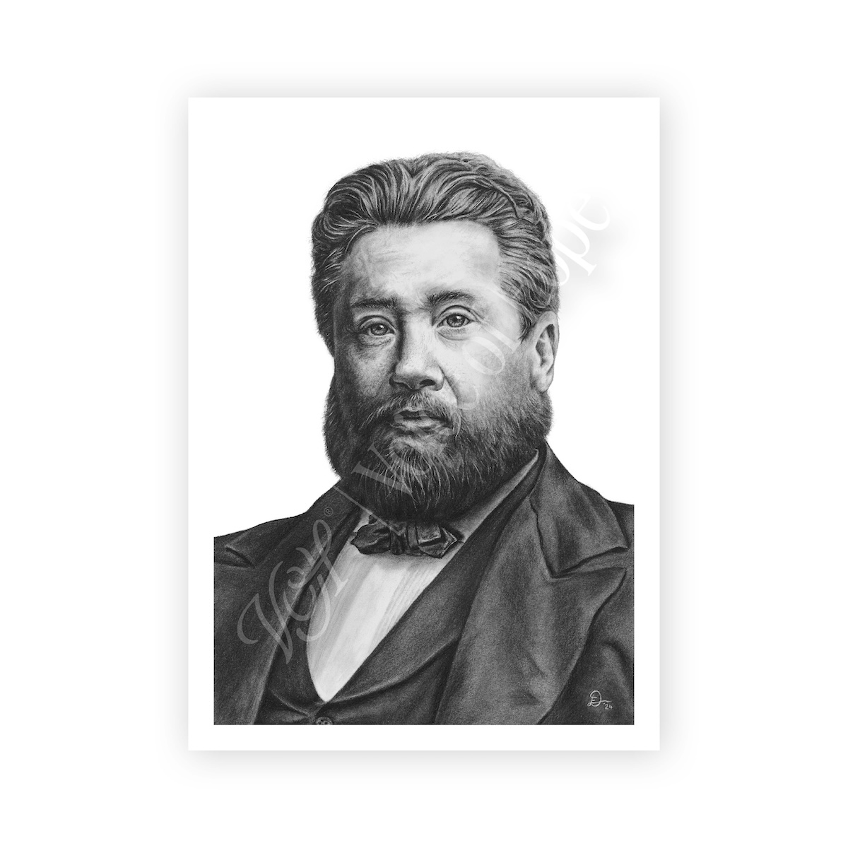 Portr�t klein � Charles Haddon Spurgeon