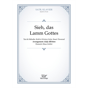 Sieh das Lamm Gottes - SATB + Piano (Partitur)