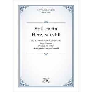 Still, mein Herz sei still ��SATB + Piano (Partitur)