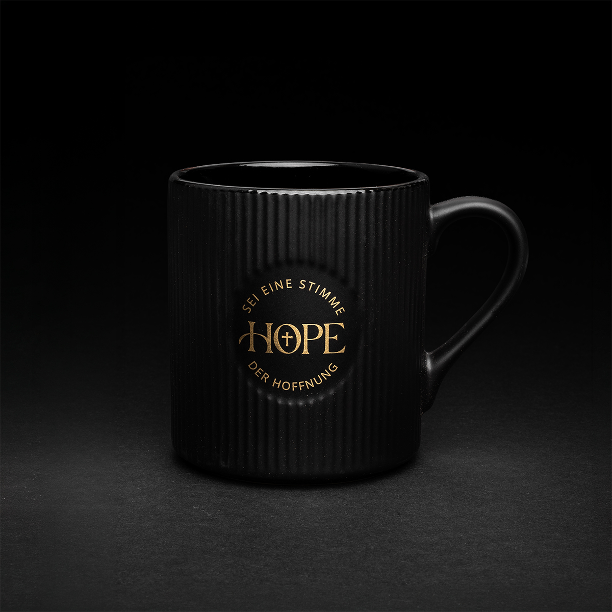 Tasse »HOPE« (Mattschwarz)
