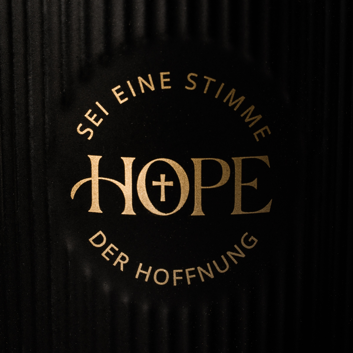 Tasse »HOPE« (Mattschwarz)