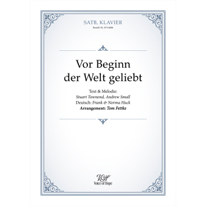 Vor Beginn der Welt - SATB + Piano (Partitur)