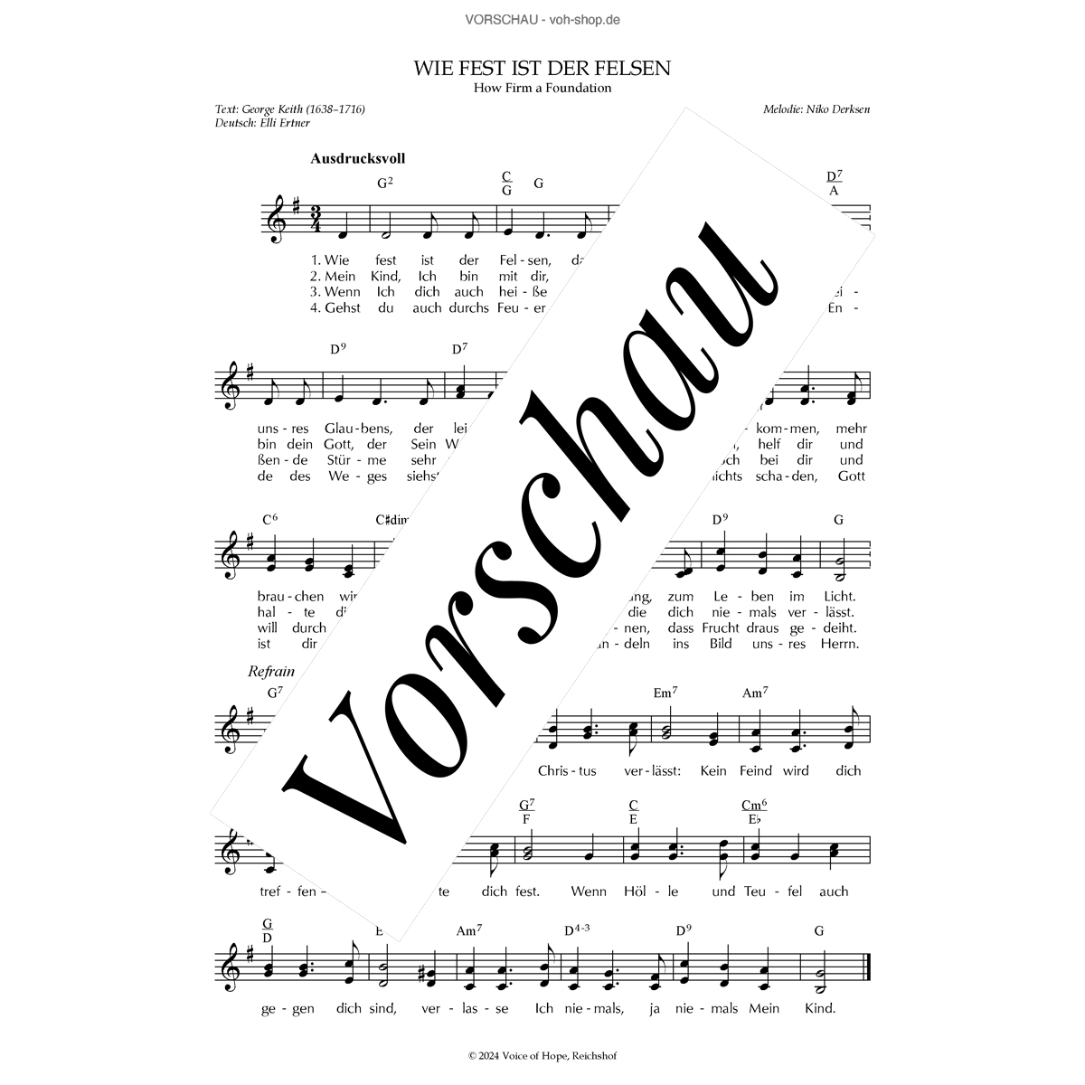 Wie fest ist der Felsen (Download)