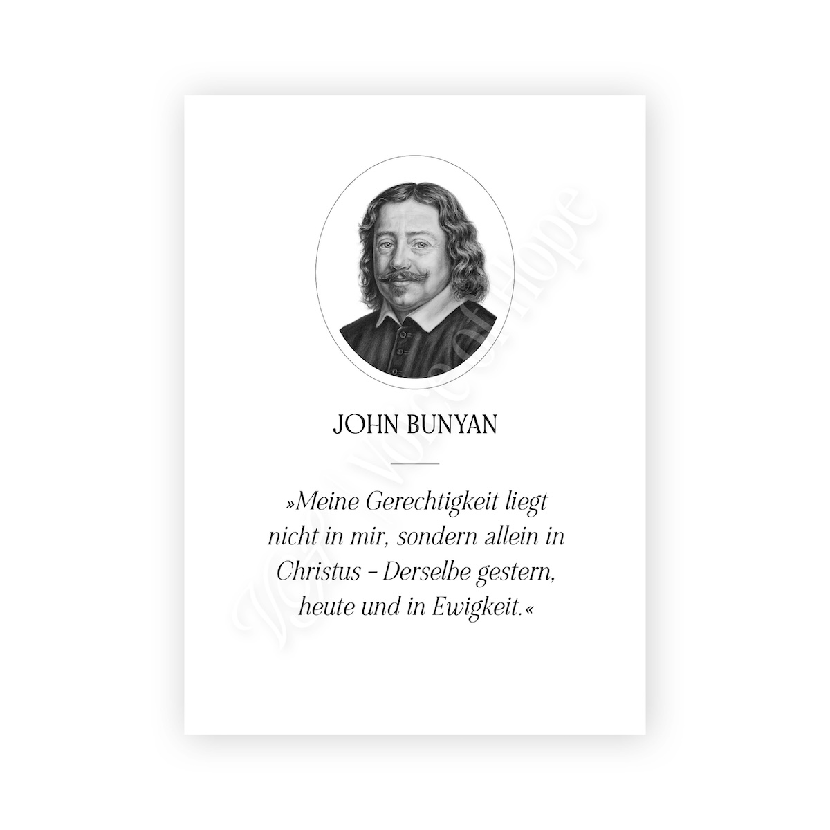 Zitat klein � John Bunyan