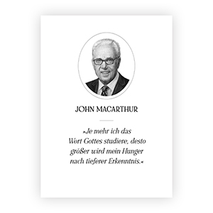 Wandbild � Zitat klein � John MacArthur